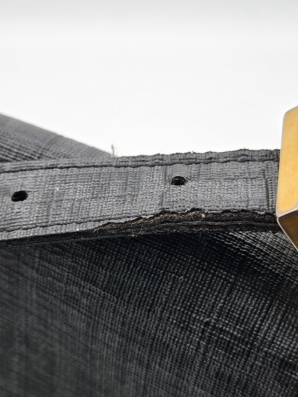 Fendi Zucca Chain Shoulder Bag β Black FF Canvas | Vintage Shoulder Bag - Picture 10 of 16